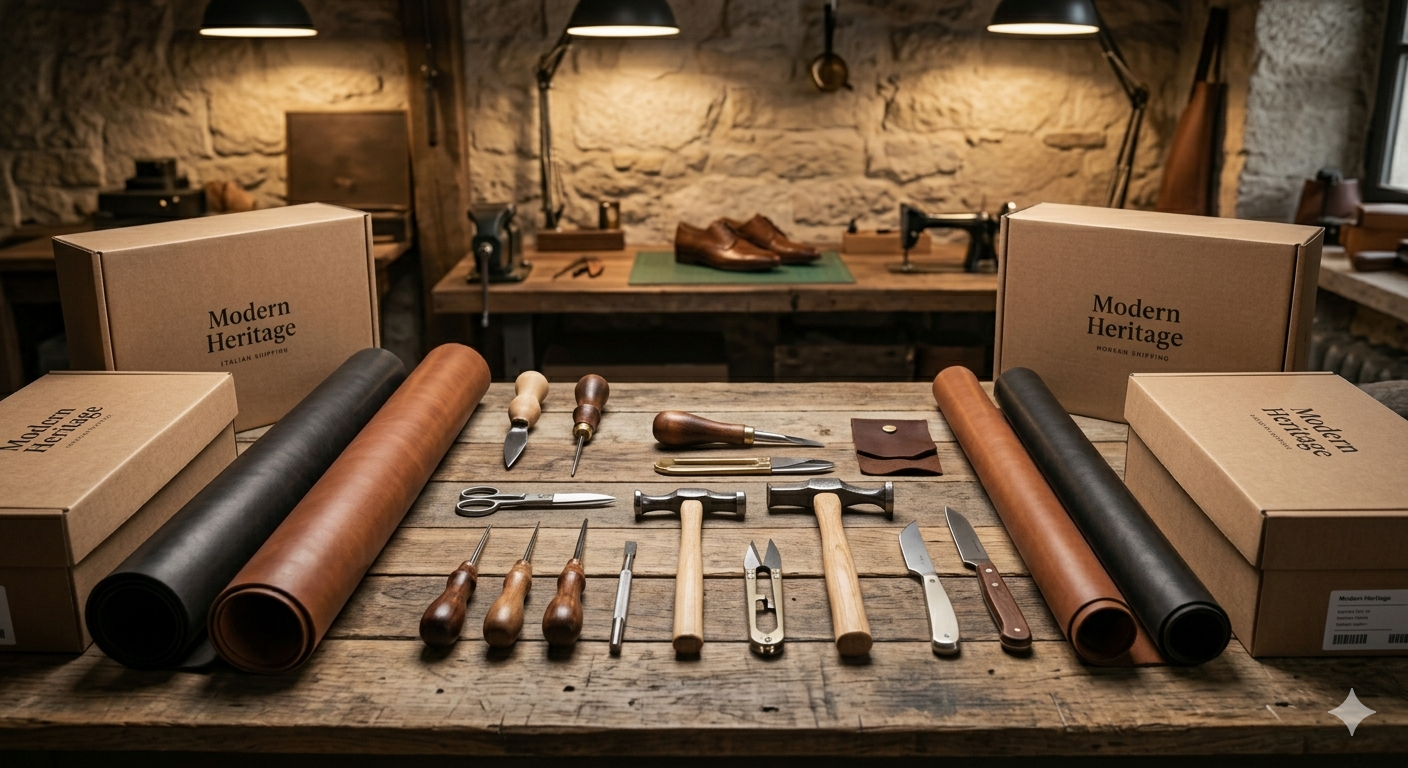 슈파워 공방 - 전문 수선 도구와 프리미엄 가죽 소재